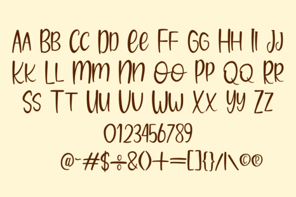 Brownie Moments Font - Preview 6