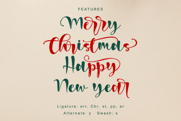 Christmas Magic Font - Preview 6