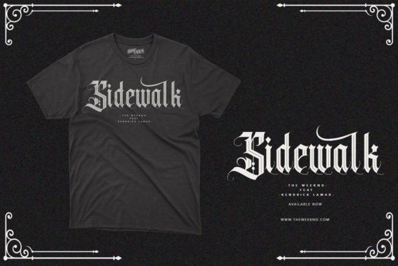 Clockwork Font PNG with transparent background - Preview 2