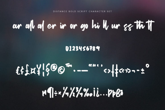 Distance Font - Preview 6