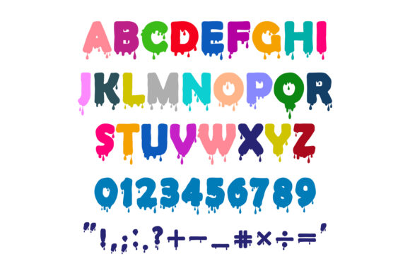 Dripping Font - Preview 4