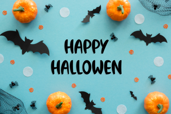 Halloween Haunted Font - Preview 1