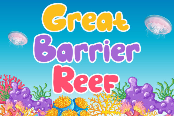 Oceans World Font font preview - 1