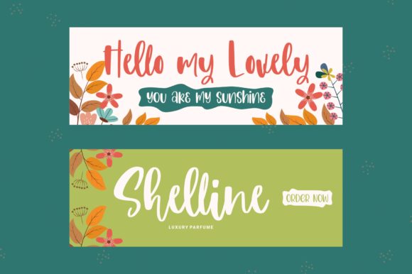 October Quirky Font PNG with transparent background - Preview 4