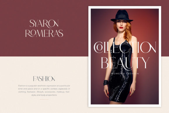 Roseritta Font PNG with transparent background - Preview 1
