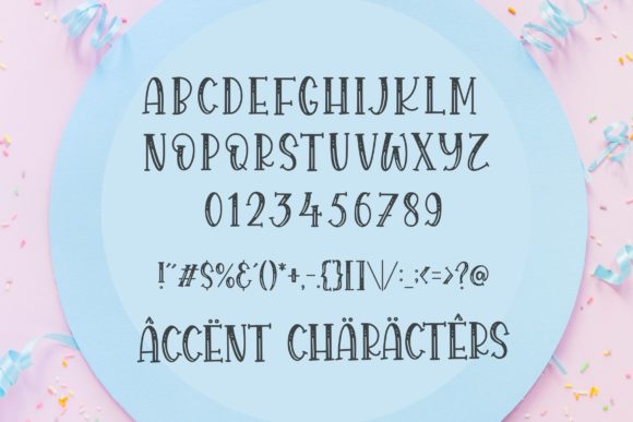Royal Bean Font font preview - 5