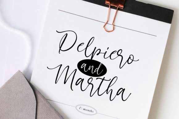 Sechillia Ruster Font PNG with transparent background - Preview 6