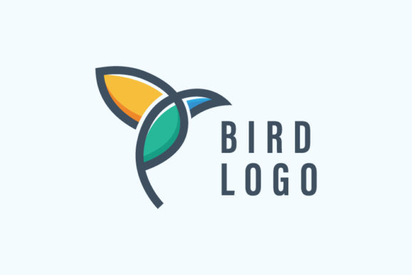 Simple Bird Logo Graphic Logos By Graphicted.Co