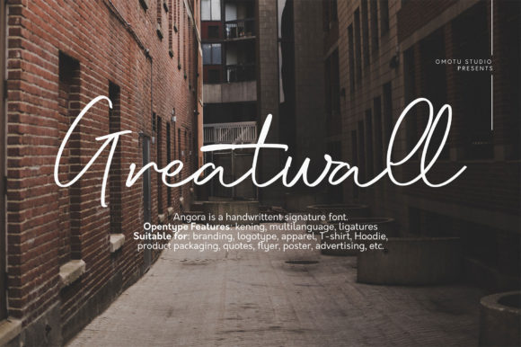 Angora Font - Preview 1