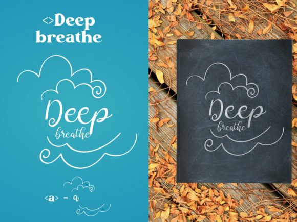 Arch Cloudy Font - Preview 3