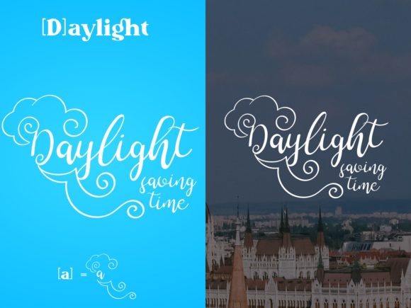 Arch Cloudy Font - Preview 4