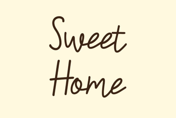 Chocolate Dream Font PNG with transparent background - Preview 3