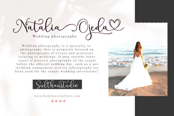 Gabilo Font font preview - 1