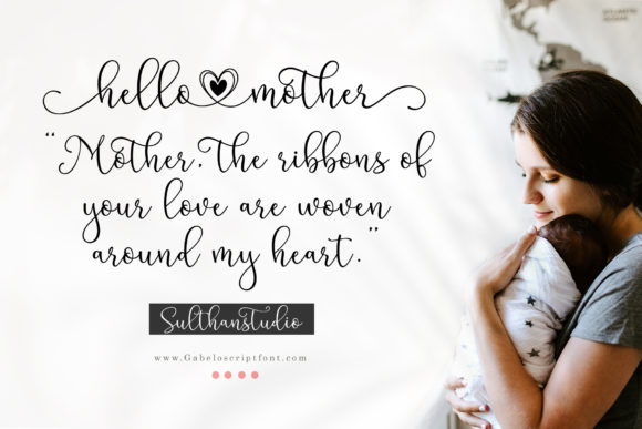 Gabilo Font font preview - 6