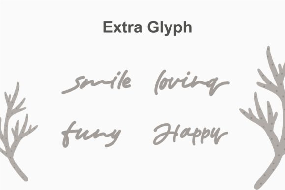 Little Panda Font PNG with transparent background - Preview 6