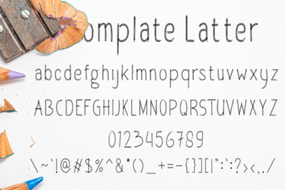 Patelot Font PNG with transparent background - Preview 4