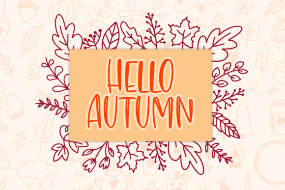 Autumn Font - Preview 6