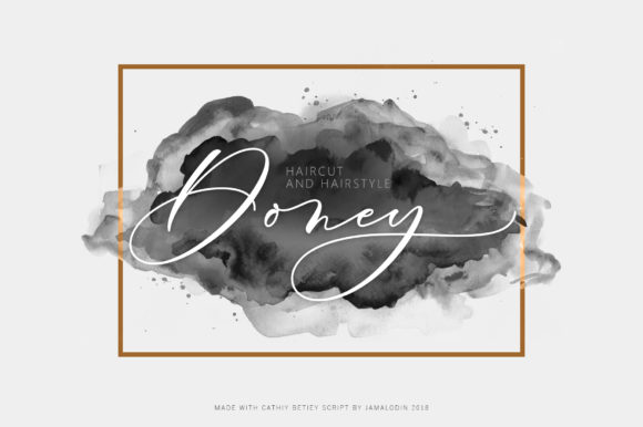Cathiy Betiey Font - Preview 3