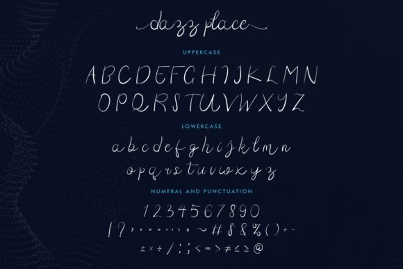 Dazz Place Font - Preview 4