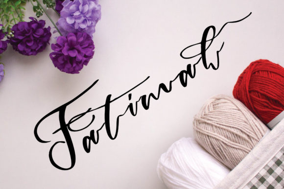Fatimah Font - Preview 1