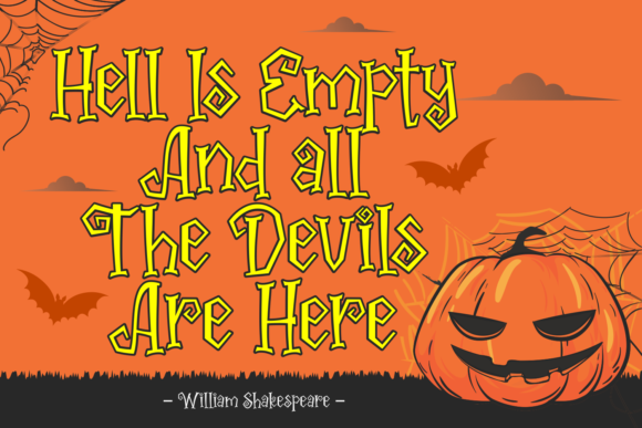 Friday Nightmare Font - Preview 3