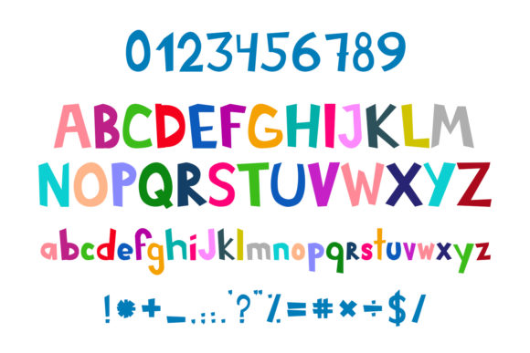 Funny Kids Font - Preview 4