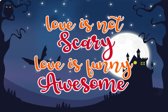 Ghost Fantasy Font - Preview 2