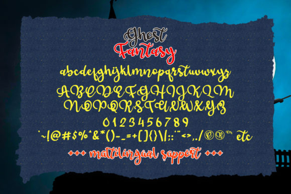 Ghost Fantasy Font - Preview 6