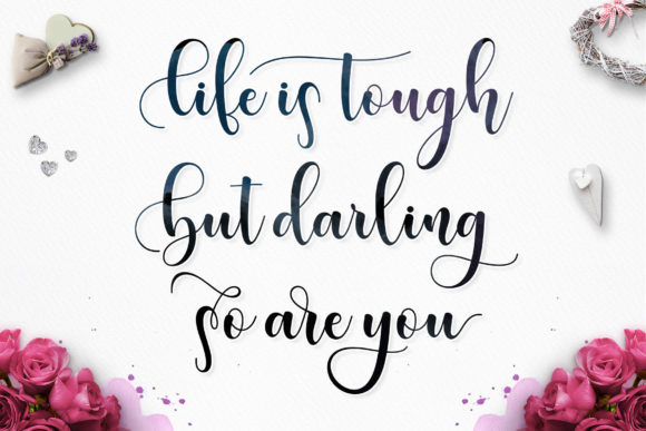Heartbeat Font - Preview 1