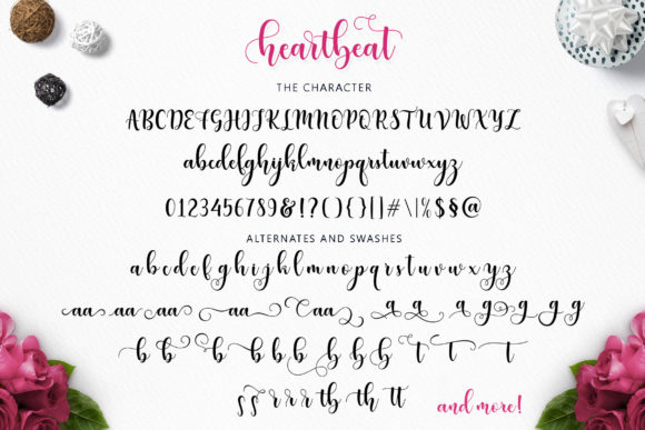 Heartbeat Font - Preview 6