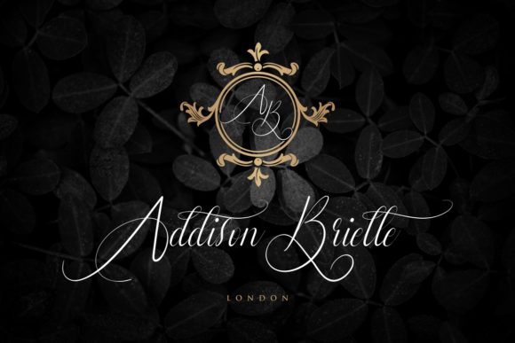 Leathering Font PNG with transparent background - Preview 3