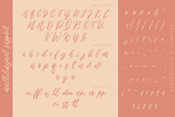 Marrylines Font PNG with transparent background - Preview 1