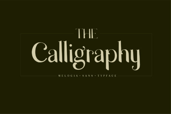 Melogia Font PNG with transparent background - Preview 5