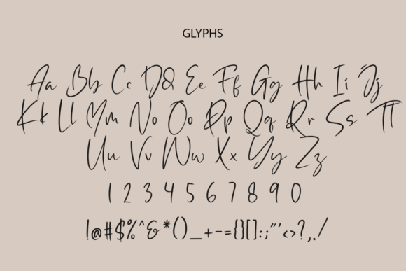 Mistady Font PNG with transparent background - Preview 6