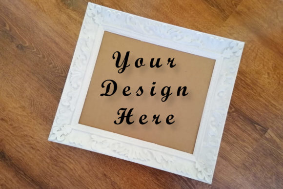 Mockups White Frame, Digital Mockup Graphic Frames & Posters By MockupsStudio