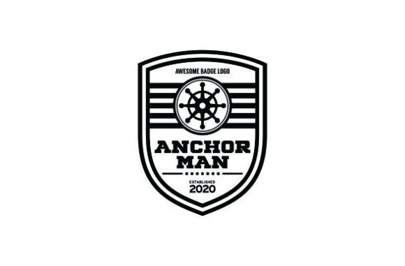 Retro Badge Graphic Logo Emblem Design