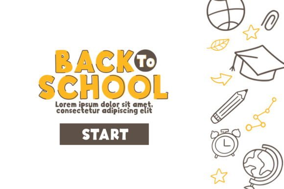 Back to Class Font PNG with transparent background - Preview 3