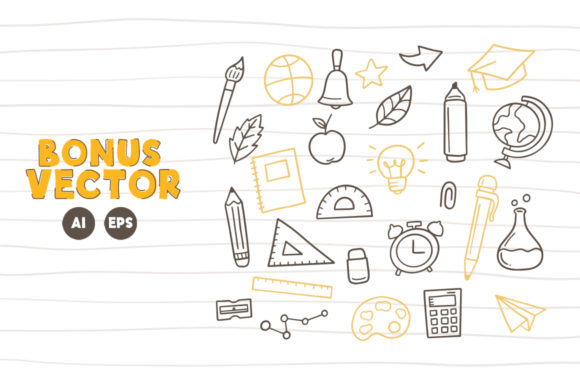 Back to Class Font PNG with transparent background - Preview 5
