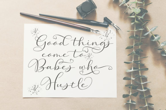 Hanisha Lovely Font - Preview 6