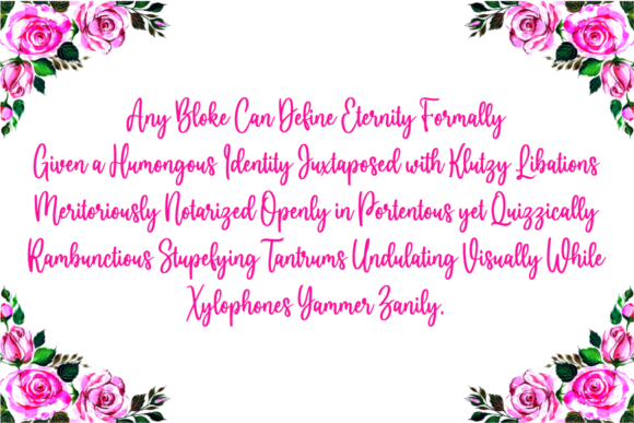 Hello Bella Font - Preview 6