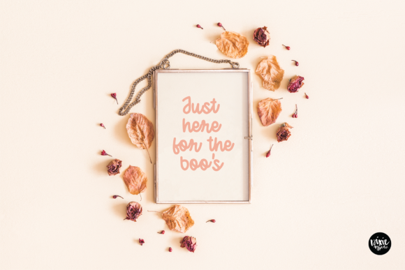 October Daylight Font PNG with transparent background - Preview 2