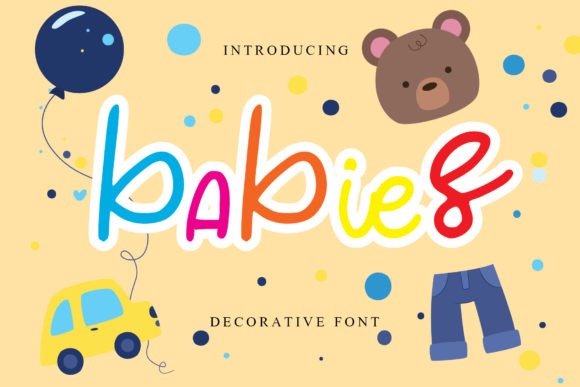Babies Font - Preview 1