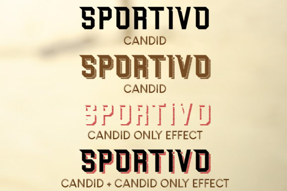 Candid Font - Preview 1