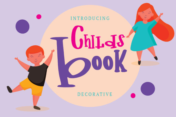 Childs Book Font PNG with transparent background - Preview 1
