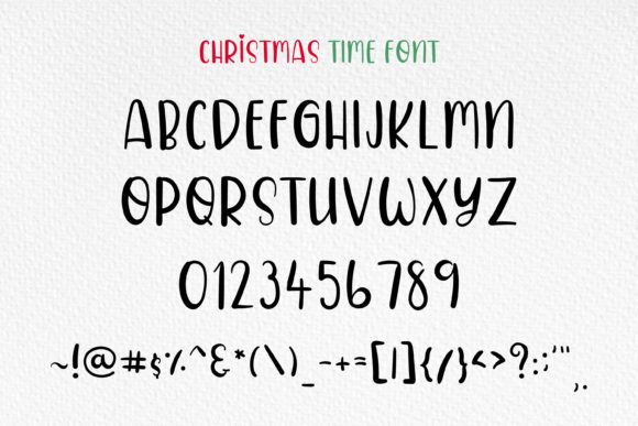 Christmas Time Font - Preview 4