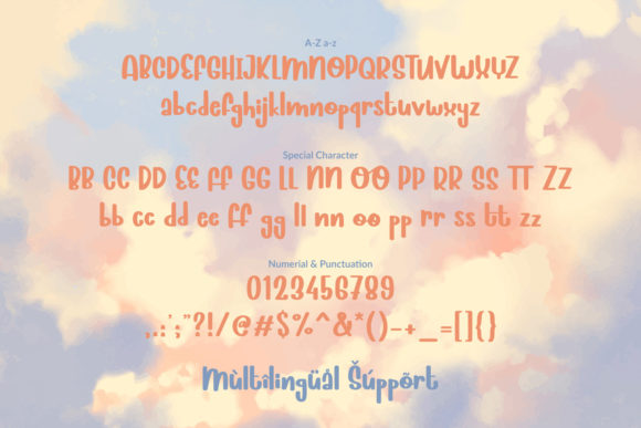 Cloud Bread Font - Preview 5