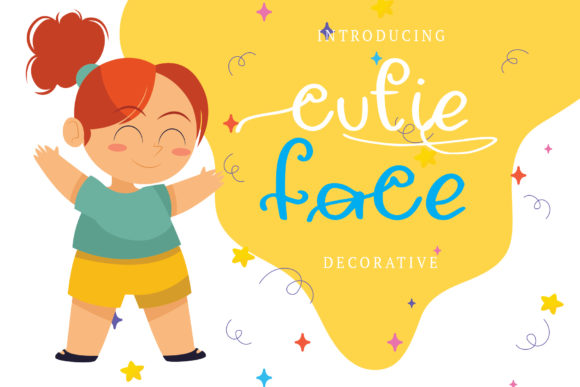 Cutie Face Font - Preview 1