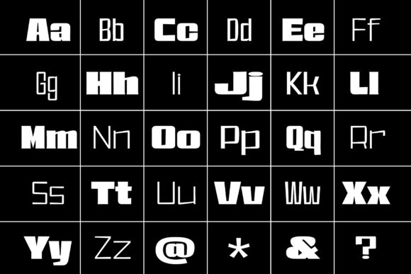 East Broadway Font - Preview 5