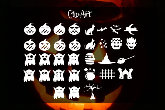 Halloge Font PNG with transparent background - Preview 4
