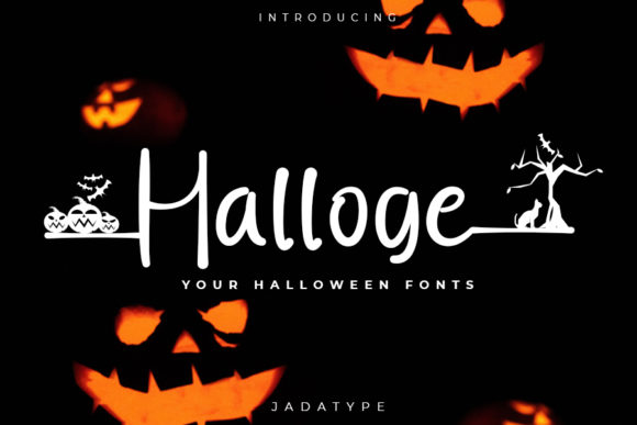 Halloge Font PNG with transparent background - Preview 5